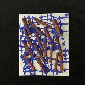 Hand Designed Exclusive Abstract Painting